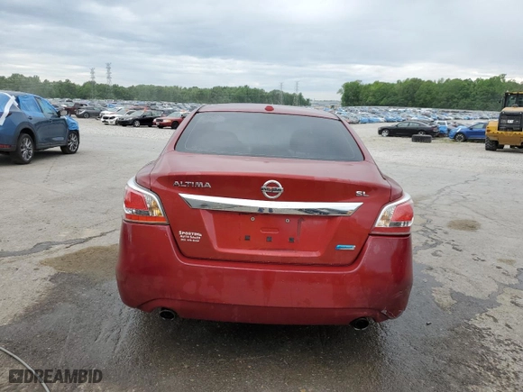 2013 Nissan Altima 2.5 SL with VIN 1N4AL3AP4DC191795, listed as a Copart auction lot 54561215 with 144,435 mi miles and Clean Title. Bid and sale history available at carsss.com. Image 6.