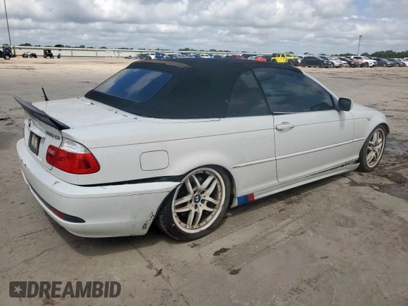 2004 BMW 3 Series 330Ci with VIN WBABW53414PL42912, listed as a Copart auction lot 62610955 with Not provided miles and Clean title. Bid and sale history available at DreamBid. Image 3.