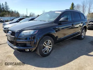 2014 Audi Q7 z VIN WA1DMCFE1ED004286, wystawiony jako Copart lot #53513755 z przebiegiem 134 411 mil mil oraz Czysty tytuł • Clean title. Historia ofert i sprzedaży dostępna na DreamBid. Obrazek 1.