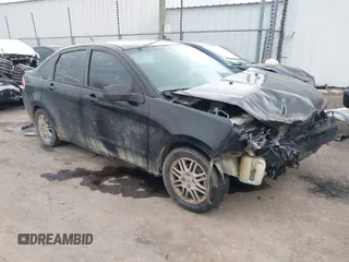2010 Ford Focus SE with VIN 1FAHP3FN8AW296439, listed as a IAAI auction lot 41576960 with 210,833 mi miles. Bid and sale history available at carsss.com. Image 1.
