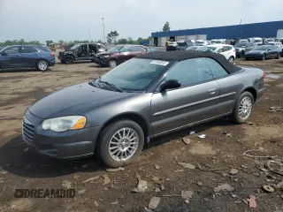 2005 Chrysler Sebring Touring z VIN 1C3EL55R95N535697, wystawiony jako Copart lot #61368865 z przebiegiem 120 596 mil mil oraz Czysty tytuł • Clean title. Historia ofert i sprzedaży dostępna na DreamBid. Obrazek 1.