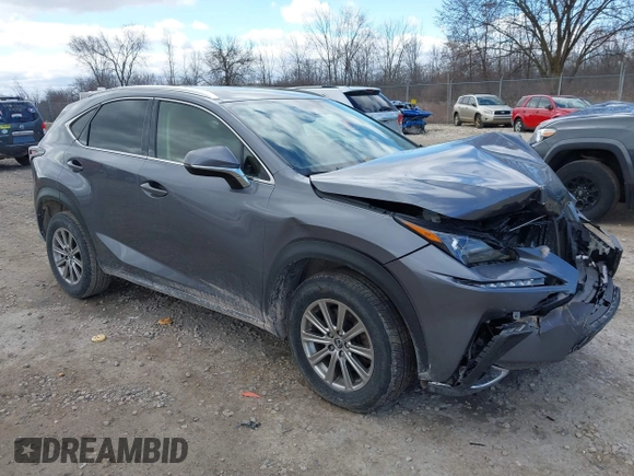 2021 Lexus NX 300 with VIN JTJDARDZ6M2257909, listed as a IAAI auction lot 42018626 with 107,930 mi miles and . Bid and sale history available at DreamBid. Image 1.