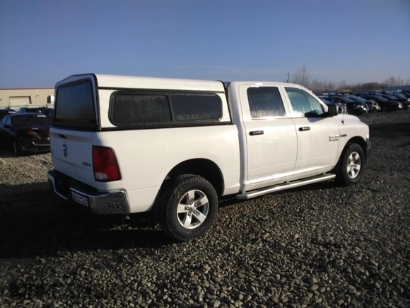 2018 Ram 1500 Tradesman with VIN 1C6RR7KM0JS262538, listed as a Copart auction lot 76011654 with 172,315 mi miles and Clean title. Bid and sale history available at DreamBid. Image 3.