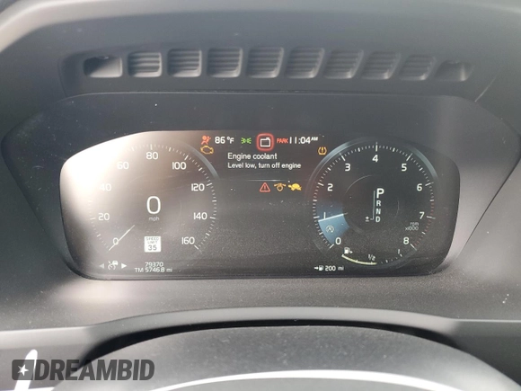2022 Volvo XC90 Momentum with VIN YV4102CKXN1780939, listed as a Copart auction lot 51474955 with 79,370 mi miles and Salvage Title. Bid and sale history available at DreamBid. Image 9.
