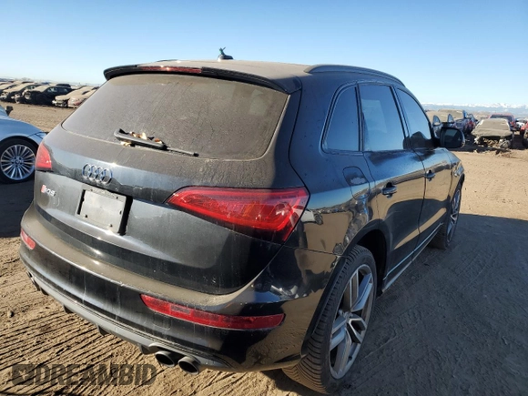 2016 Audi SQ5 Premium Plus with VIN WA1CCAFPXGA033777, listed as a Copart auction lot 83754944 with 86,541 mi miles and Clean Title. Bid and sale history available at carsss.com. Image 3.