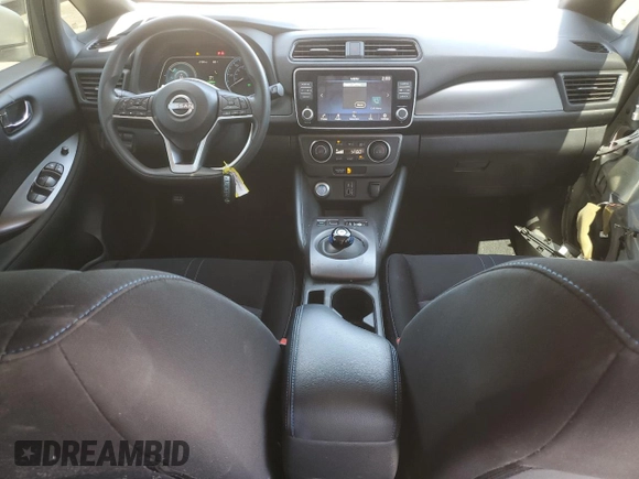 2023 Nissan LEAF S with VIN 1N4AZ1BV0PC555943, listed as a Copart auction lot 52632075 with 52,604 mi miles and Salvage Title. Bid and sale history available at DreamBid. Image 8.