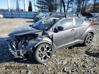 2021 Toyota C-HR LE with VIN NMTKHMBX4MR125765, listed as a Copart auction lot 46426335 with 61,759 mi miles and Salvage Title. Bid and sale history available at carsss.com. Image 1.