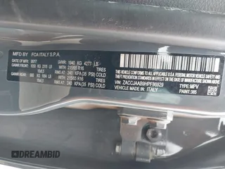 2017 Jeep Renegade Sport z VIN ZACCJAAB9HPF86929, wystawiony jako IAAI lot #42433375 z przebiegiem 218 378 mil mil oraz . Historia ofert i sprzedaży dostępna na DreamBid. Obrazek 9.