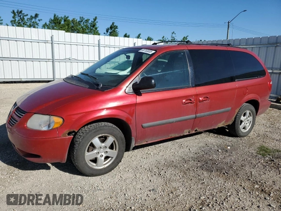 2005 Dodge Caravan SE z VIN 1D4GP24R15B126087, wystawiony jako Copart lot #58753005 z przebiegiem 216 010 mil mil oraz Szkoda całkowita • Salvage title. Historia ofert i sprzedaży dostępna na DreamBid. Obrazek 1.