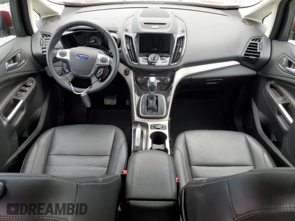 2016 Ford C-Max Energi SEL with VIN 1FADP5CU8GL101147, listed as a Copart auction lot 49293274 with 55,292 mi miles. Bid and sale history available at carsss.com. Image 8.