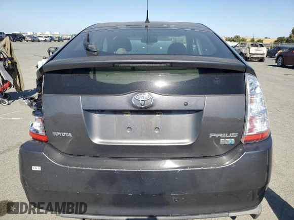 2008 Toyota Prius with VIN JTDKB20U683392087, listed as a Copart auction lot 58729695 with 142,705 mi miles and Salvage title. Bid and sale history available at DreamBid. Image 6.