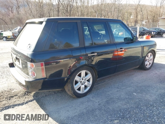 2003 Land Rover Range Rover HSE with VIN SALME11403A138235, listed as a IAAI auction lot 41586123 with 173,546 mi miles and . Bid and sale history available at DreamBid. Image 4.