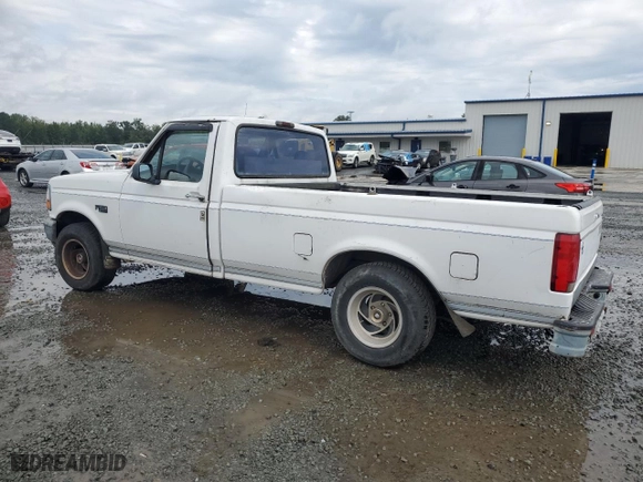 1996 Ford F-150 Special with VIN 1FTEF15Y3TNA10876, listed as a Copart auction lot 72755414 with 168,559 mi miles and Salvage Title. Bid and sale history available at carsss.com. Image 2.