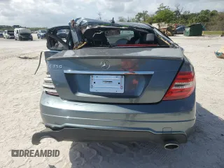 2012 Mercedes-Benz C 350 Sport with VIN WDDGF5HB8CR216801, listed as a Copart auction lot 47531855 with 125,259 mi miles and Non Repairable. Bid and sale history available at DreamBid. Image 6.