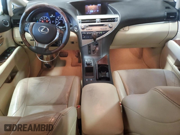 2015 Lexus RX 350 with VIN 2T2BK1BA4FC297184, listed as a Copart auction lot 43172245 with 91,374 mi miles and Salvage title. Bid and sale history available at DreamBid. Image 8.