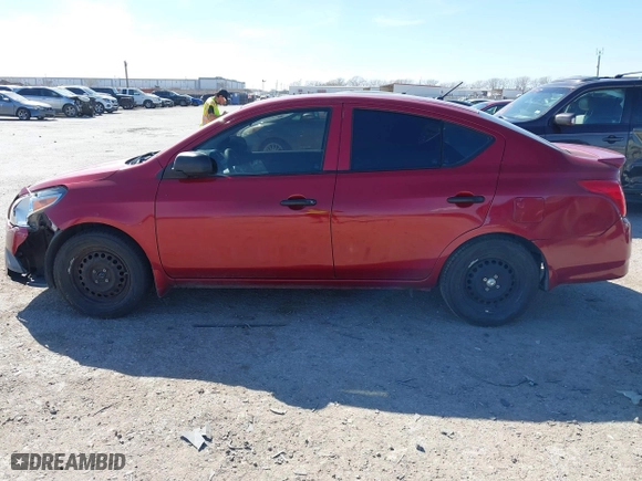 2015 Nissan Versa SV with VIN 3N1CN7AP5FL840101, listed as a IAAI auction lot 41818458 with 156,203 mi miles. Bid and sale history available at carsss.com. Image 14.