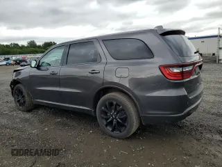 2020 Dodge Durango SXT Plus with VIN 1C4RDJAG8LC166685, listed as a Copart auction lot 58736085 with 72,448 mi miles and Salvage title. Bid and sale history available at DreamBid. Image 2.