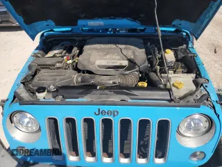 2018 Jeep Wrangler JK Unlimited Sahara with VIN 1C4BJWEG0JL899909, listed as a Copart auction lot 73563804 with 95,244 mi miles and Salvage Title. Bid and sale history available at carsss.com. Image 13.