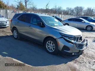 2023 Chevrolet Equinox LS z VIN 3GNAXHEG9PL176294, wystawiony jako IAAI lot #41558723 z przebiegiem 13 122 mil mil oraz . Historia ofert i sprzedaży dostępna na DreamBid. Obrazek 1.