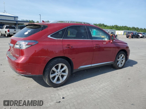 2012 Lexus RX 350 с VIN 2T2ZK1BA7CC085308, выставлен на аукционе Copart как лот 60982315 с пробегом Не указан миль и Списание • Salvage title. История ставок и продаж доступна на DreamBid. Изображение 3.