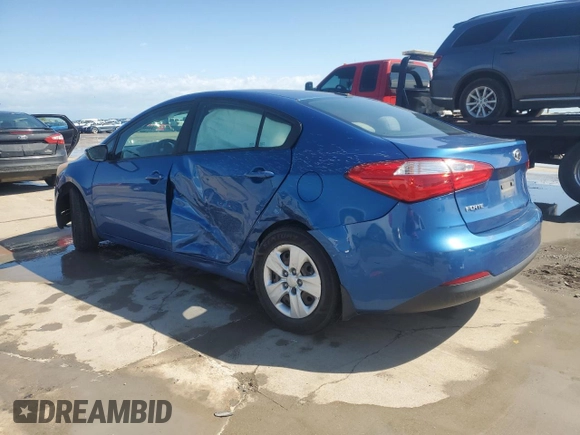 2015 Kia Forte LX with VIN KNAFX4A69F5303724, listed as a Copart auction lot 54444985 with 157,912 mi miles and Clean Title. Bid and sale history available at carsss.com. Image 2.