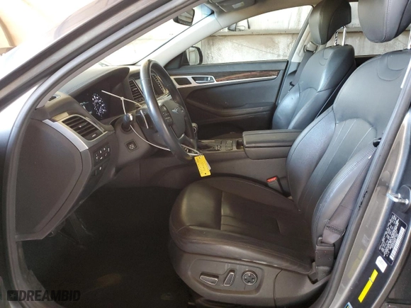 2018 Genesis G80 3.8L with VIN KMHGN4JE3JU251117, listed as a Copart auction lot 85885074 with 75,374 mi miles and Salvage Title. Bid and sale history available at carsss.com. Image 7.