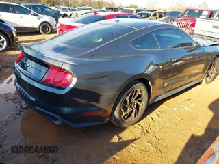 2020 Ford Mustang EcoBoost with VIN 1FA6P8TH9L5113805, listed as a IAAI auction lot 41588921 with 43,895 mi miles. Bid and sale history available at carsss.com. Image 4.