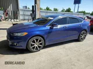 2013 Ford Fusion Titanium with VIN 3FA6P0D97DR258459, listed as a Copart auction lot 52321344 with 165,482 mi miles and Salvage Title. Bid and sale history available at carsss.com. Image 1.