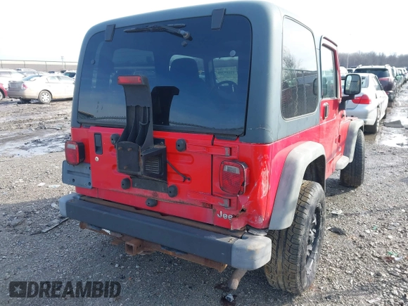 2003 Jeep Wrangler Sport with VIN 1J4FA49S53P305096, listed as a IAAI auction lot 41685209 with 165,247 mi miles. Bid and sale history available at carsss.com. Image 4.