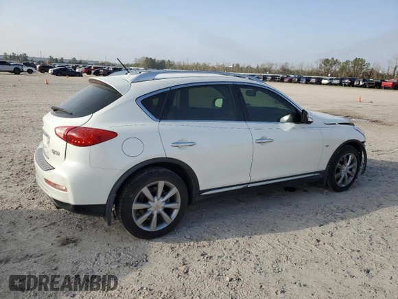 2016 Infiniti QX50 with VIN JN1BJ0RPXGM232164, listed as a Copart auction lot 48797335 with 70,997 mi miles and Salvage Title. Bid and sale history available at carsss.com. Image 3.