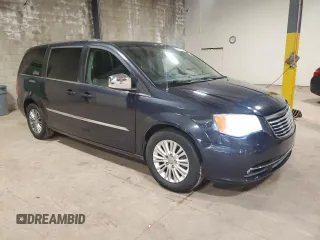 2014 Chrysler Town & Country Touring L 30th Anniversary with VIN 2C4RC1CG9ER277224, listed as a Copart auction lot 70683914 with 131,327 mi miles and Salvage Title. Bid and sale history available at DreamBid. Image 4.