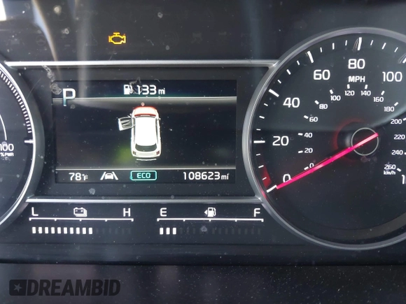 2021 Kia Sorento S with VIN KNDRG4LG5M5057404, listed as a IAAI auction lot 42170297 with 108,623 mi miles and . Bid and sale history available at DreamBid. Image 15.