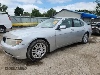 2003 BMW 7 Series 745i with VIN WBAGL63443DP63432, listed as a Copart auction lot 60335925 with Not provided miles and Salvage title. Bid and sale history available at DreamBid. Image 1.