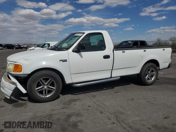 2004 Ford F-150 XL with VIN 2FTRF17294CA59985, listed as a Copart auction lot 55296195 with 220,933 mi miles and Salvage title. Bid and sale history available at DreamBid. Image 1.