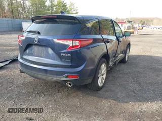 2019 Acura RDX with VIN 5J8TC2H30KL033873, listed as a IAAI auction lot 41771332 with 55,372 mi miles. Bid and sale history available at carsss.com. Image 4.