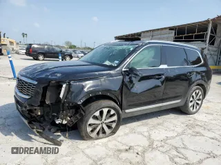 2021 Kia Telluride EX z VIN 5XYP34HC1MG117517, wystawiony jako Copart lot #51983995 z przebiegiem Nie podano mil oraz Szkoda całkowita • Salvage title. Historia ofert i sprzedaży dostępna na DreamBid. Obrazek 1.