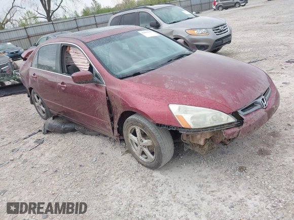 2005 Honda Accord EX z VIN 1HGCM56765A015284, wystawiony jako IAAI lot #42065143 z przebiegiem 283 360 mil mil oraz . Historia ofert i sprzedaży dostępna na DreamBid. Obrazek 1.