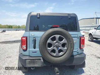 2022 Ford Bronco with VIN 1FMEE5BP4NLB62407, listed as a Copart auction lot 52164665 with 45,393 mi miles and Salvage Title. Bid and sale history available at DreamBid. Image 6.