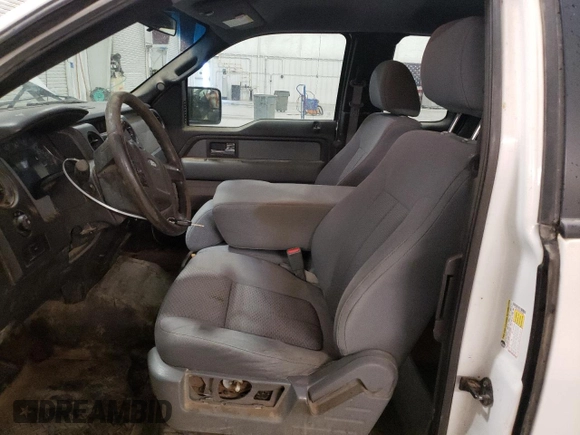 2012 Ford F-150 XL with VIN 1FTFX1EF5CFC81805, listed as a Copart auction lot 52775205 with 185,382 mi miles and Salvage Title. Bid and sale history available at carsss.com. Image 7.