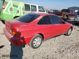 1998 Honda Civic EX with VIN 1HGEJ8240WL123128, listed as a Copart auction lot 89021125 with 192,699 mi miles and Salvage Title. Bid and sale history available at carsss.com. Image 3.
