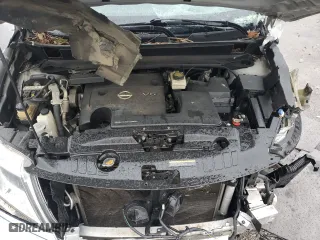 2016 Nissan Pathfinder SL with VIN 5N1AR2MN5GC670076, listed as a Copart auction lot 89355385 with 201,555 mi miles and Salvage Title. Bid and sale history available at carsss.com. Image 12.