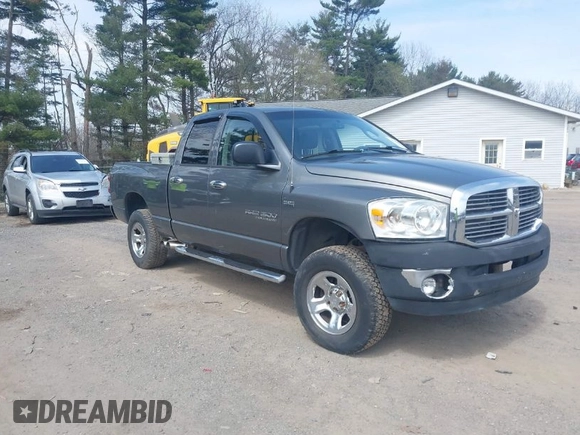2007 Dodge 1500 Laramie with VIN 1D7HU18227S202264, listed as a IAAI auction lot 41999105 with 141,268 mi miles. Bid and sale history available at carsss.com. Image 1.