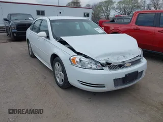 2012 Chevrolet Impala LT Fleet with VIN 2G1WG5E32C1216665, listed as a IAAI auction lot 42053950 with 195,498 mi miles and . Bid and sale history available at DreamBid. Image 1.