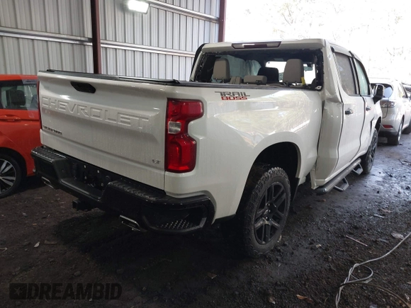 2022 Chevrolet Silverado 1500 LT Trail Boss with VIN 1GCPYFEL9NZ166646, listed as a IAAI auction lot 41744206 with 45,803 mi miles and . Bid and sale history available at DreamBid. Image 4.