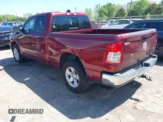 2024 Ram 1500 Tradesman with VIN 1C6SRECG5RN205714, listed as a IAAI auction lot 42085708 with 11,412 mi miles and . Bid and sale history available at DreamBid. Image 3.