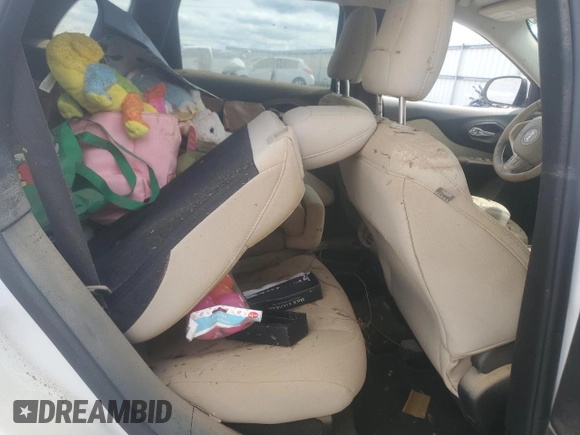 2015 Jeep Cherokee Latitude with VIN 1C4PJLCB9FW506880, listed as a Copart auction lot 54125765 with Not Provided miles and Salvage Title. Bid and sale history available at DreamBid. Image 11.