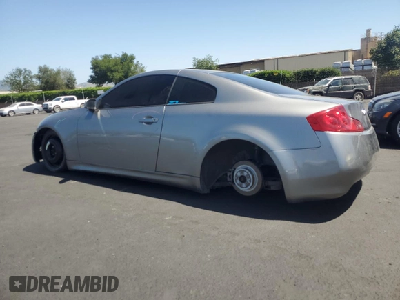 2007 Infiniti G35 with VIN JNKCV54E57M904025, listed as a Copart auction lot 55848595 with 120,134 mi miles and Salvage Title. Bid and sale history available at DreamBid. Image 2.