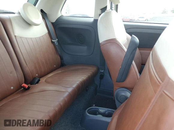 2012 FIAT 500 Lounge z VIN 3C3CFFCR0CT212479, wystawiony jako Copart lot #52833745 z przebiegiem 66 668 mil mil oraz Czysty tytuł • Clean title. Historia ofert i sprzedaży dostępna na DreamBid. Obrazek 10.