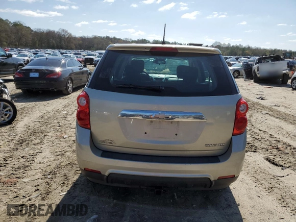 2014 Chevrolet Equinox LS with VIN 2GNALAEK4E1168819, listed as a Copart auction lot 51303555 with 159,906 mi miles and Salvage Title. Bid and sale history available at carsss.com. Image 6.
