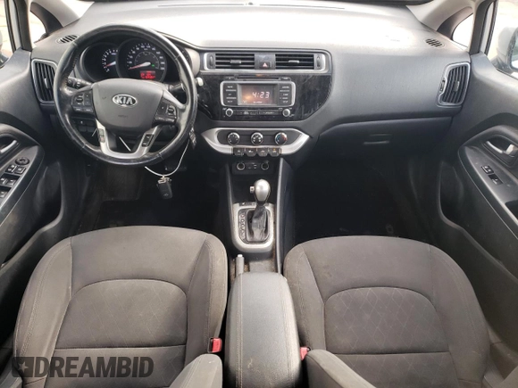 2017 Kia Rio EX with VIN KNADN4A38H6028265, listed as a Copart auction lot 74150254 with 164,584 mi miles and Salvage Title. Bid and sale history available at carsss.com. Image 8.